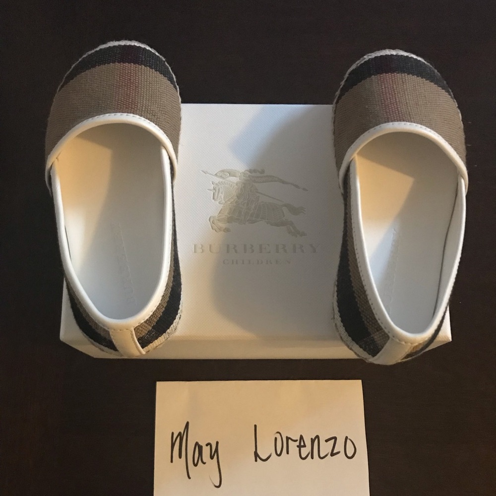 Burberry Peckfield Check flat